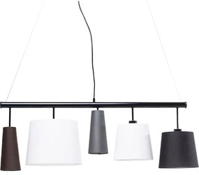 Kare Design FĂŒggesztett lĂĄmpa Parecchi Fekete 100 cm