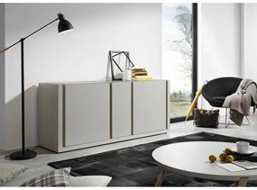 Solid fehér dohányzóasztal, ⌀ 90 cm - Kave Home