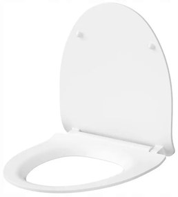 Cersanit Parva, antibakteriális SLIM WC-ülőke hőre keményedő, lassan záródó, fehér, K98-0136