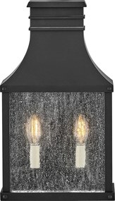 Hinkley lighting klasszikus kültéri fali lámpa beacon hill fekete átlátszó elshk-beacon-hill7mb IP44
