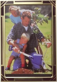 Fém képkeret PF1012/R Red 9x13 cm.