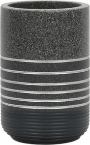 Fogkefetartó Bögre Szürke 7x11 cm