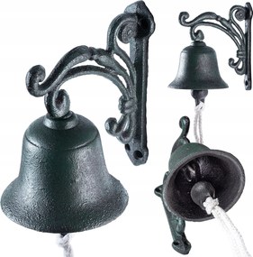 Öntöttvas Csengő Kerti Ajtó Dekoratív Csengő Retro Csengő