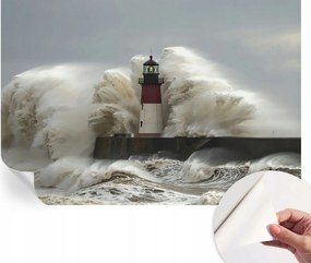 Öntapadós Dekoratív Fotótapéta Hálószobába Tengeri hullámok 152x104 cm