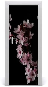 Ajtó méretű poszter Cseresznye virágok 75x205 cm