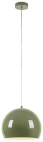 Zöld függőlámpa fém búrával ø 28 cm Pop – Markslöjd