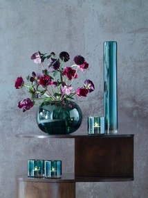 LSA International Epoque váza, h 48 cm, fényes türkiz - LSA nemzetközi