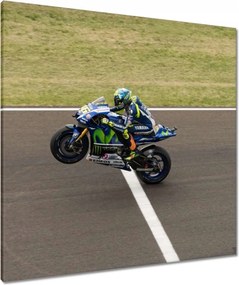 Vászonkép 80x80 Valentino Rossi Motorkerékpár