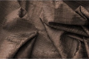 Sötétítő függöny LOOM VELVET 140x250 cm, barna Felfüggesztés: Fém gyűrűk