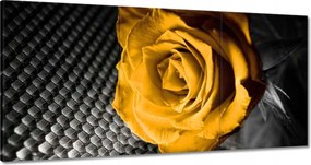 Vászonkép 180x90 Sárga rózsa