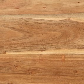 tömör akácfa TV-szekrény 100 x 42 x 40 cm