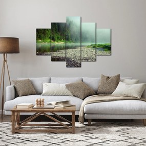 Kép - Folyó az erdőben (150x105 cm)