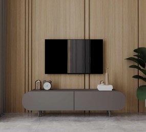 Regulus TV-állvány, szürke, 140 cm