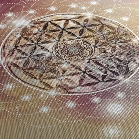 Kép - Mandala elemekkel (90x60 cm)
