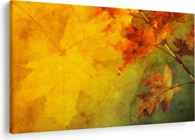 Kép - Őszi levelek (90x60 cm)