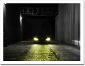 Poszterek keretben 40x30 Audi éjszaka Lány