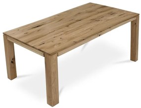 Tömör Tölgy Étkezőasztal 200×100 cm. DS-F200 DUB