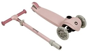 Lionelo - Gyermek roller JESSY 3xAA rózsaszín