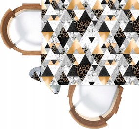 Abrosz Foltálló 140X300 Háromszög Minták