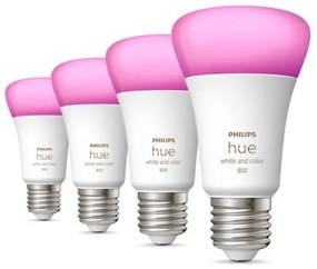 KÉSZLET 4x LED Dimmelhető izzó Philips Hue WACA E27/6,5W/230V 2000-6500K