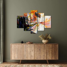 Kép - Egy nő zongorázása (150x105 cm)