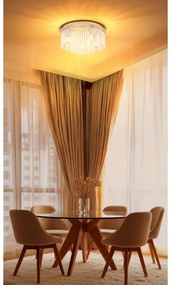 Globo 15698D1B - Mennyezeti lámpatest GORLEY, 5x E27 (max. 60 W), 230 V, átmérő 50 cm