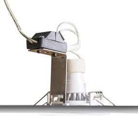 6 darabos modern, süllyesztett, dönthető, fehér spotlámpa szett GU10 50mm - Edu