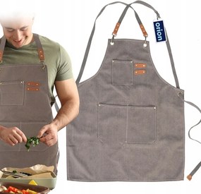 Konyhai kötény Védő kötény Kötött pamut grill főzéshez
