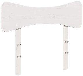 fehér tömör fenyőfa fejtámla 100 cm