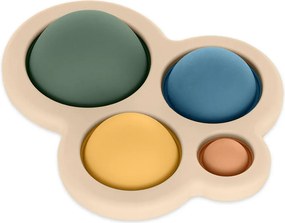 PETITE&amp;MARS Szilikon játék Chill out Misty Green 6hó+