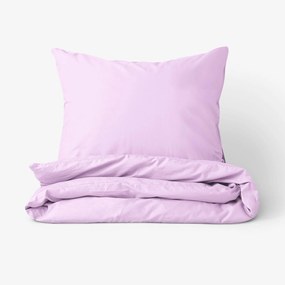 Goldea pamut ágyneműhuzat garnitúra - lila színű 200 x 200 és 2db 70 x 90 cm