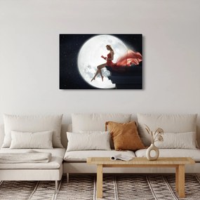Kép - Nő a holdfényben (90x60 cm)
