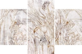 Kép - íriszek (90x60 cm)