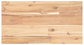 3 db kezeletlen tömör akácfa függőpolc 40 x 20 x 2 cm