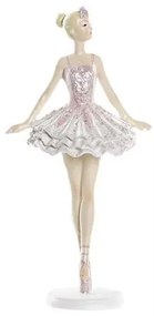 Balerina figura - Rózsaszín - 13 cm