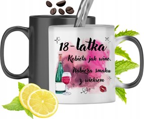 Mágikus Bögre 18. Születésnapra Színváltós, fényképes nyomattal