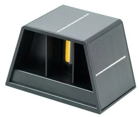 Brilagi - LED Napelemes fali lámpa SOLAR CUBE LED/2W/3,2V 1300 mAh IP54