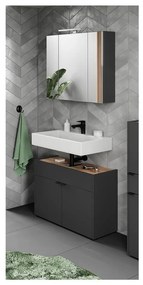 Antracitszürke fürdőszobai bútor szett Forano – Germania