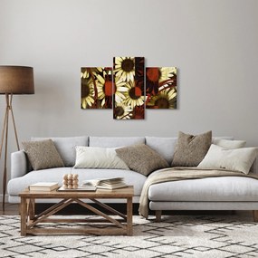 Virágok képe (90x60 cm)