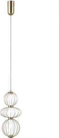 Italux Rabel PND-344221-3V-HBR Függőlámpa 3x10W/LED 3000K 713lm IP20