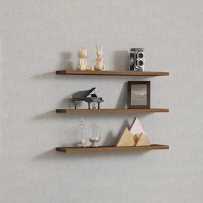 Boss Walnut polc, 3 db