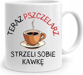 Ajándék Bögre Méhésznek, fényképes nyomott mintás Kávé