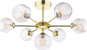 Dar Lighting glamour modern mennyezeti lámpa cohen pezsgő csiszolt arany darcoh3435-16