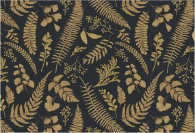 Design fotótapéta Flizelin falra Botanikus levelek 152x104 Ragasztó