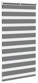 zebrafüggönnyel sötét szürke szövetszélesség 75,9 cm poliészter