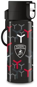 Ars Una Lamborghini BPA-mentes, biztonsági záras prémium kulacs, 475 ml, fekete