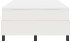 Boxspring Ágy krémszínű matraccal 120x200 cm kordbársony szövetből