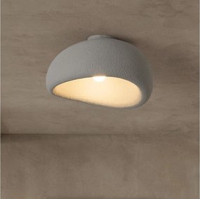 BRILAGI - Mennyezeti lámpa WABI SABI 1xE27/60W/230V pr. 40 cm szürke