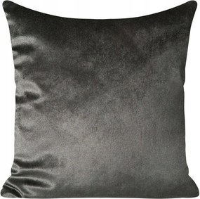 Pierre Velúr Párnahuzat 40x40 Fekete