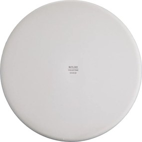 CASA NOVA lapos tányér, világosszürke Ø27cm